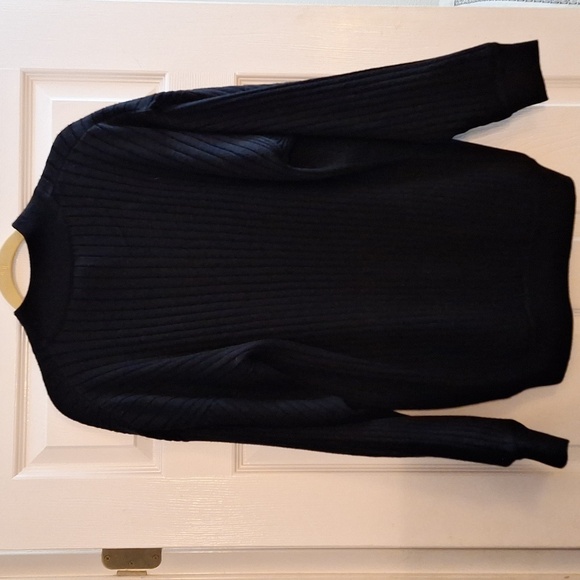 Bob Timberlake Signature Collection men's sweater 1/4 zip black size large lined - Picture 8 of 14